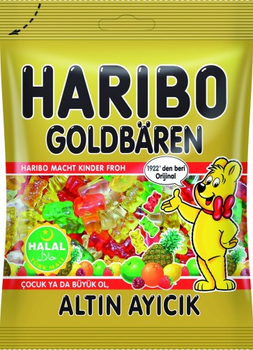 #1759 Haribo Goldbären 24X100g Gummibärchen 2554324