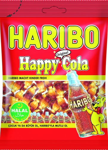 #1772 Haribo Happy Cola Fruchtgummi 100 gr