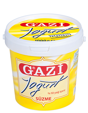 #1362 Gazi Süzme Joghurt 10% 1kg Eimer