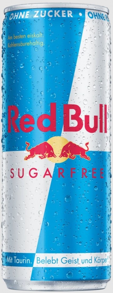 #2131 Red-Bull Sugarfree Dose DPG 250 ml