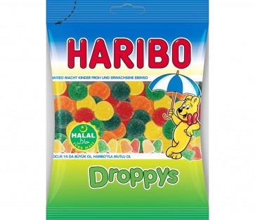 #885 Haribo Droppys 80g