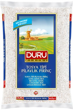 #678 Duru Pirinc Pilavlik  1Kg TOSYA MAVI
