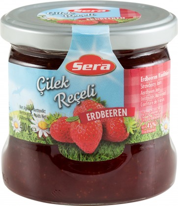 #1051 Sera Cilek Receli - Erdbeer Konfitüre 400g