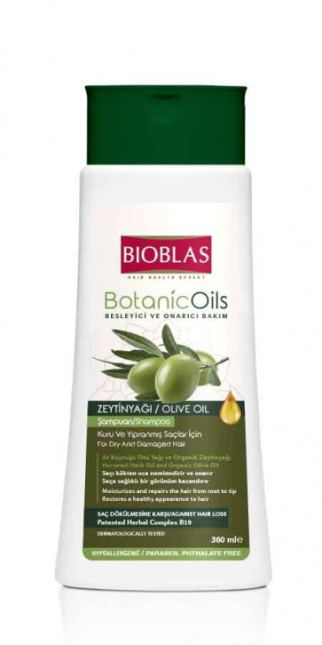 #5158 BioblasB.O 360 ml Botanic Oils -Olivenöl Shampoo