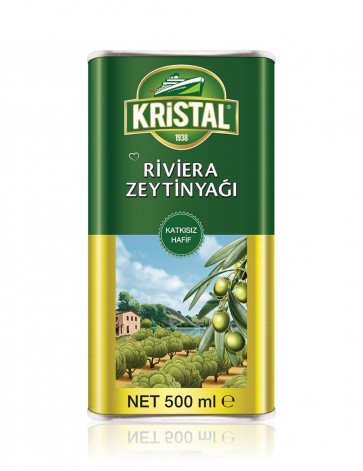 #1606 Kristal Riviera 6X500 ml Dose Olivenöl