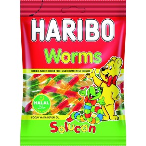 #1765 Haribo Worms 24X100g                 2554364