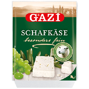 #1276 Gazi Schafskäse 50% 200g Vac.