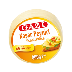 #1314 Gazi Kaschkaval 45% 800g Vac.