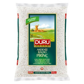 #845 Duru Pirinc Akdeniz Baldo  4X5Kg (Beyaz Karton)